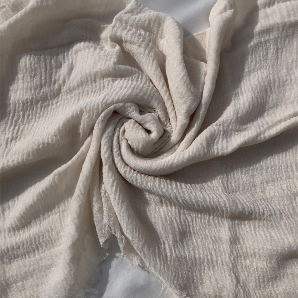 Crimps Hijab | Cream