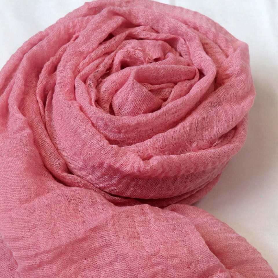 Crimps Hijab | Rose