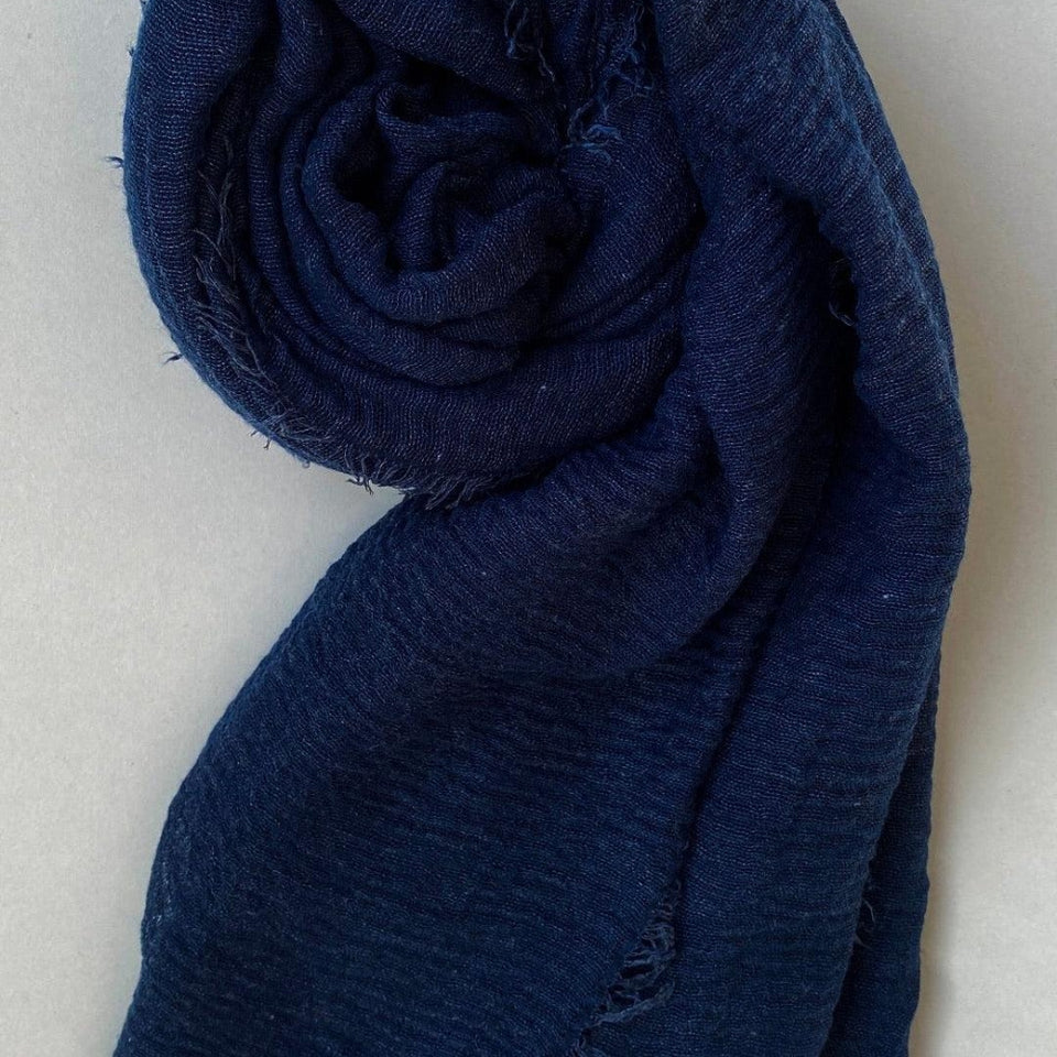 Crimps Hijab | Royal Blue
