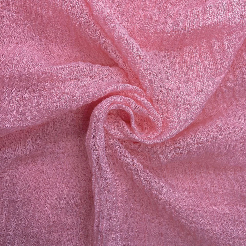 Crimps Hijab | Baby Pink