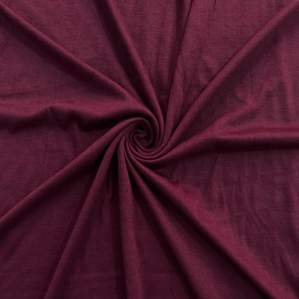 Plain Jersey Hijab | Grape