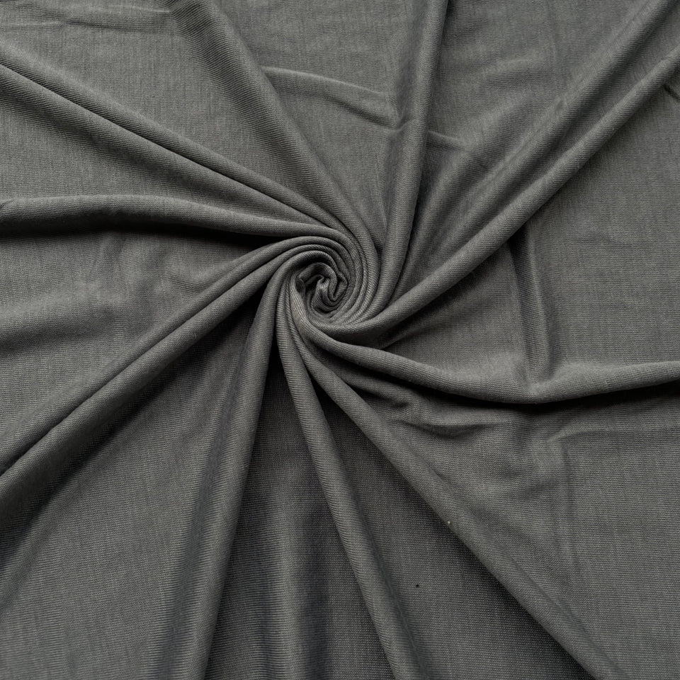 Plain Jersey Hijab | Grey Glow
