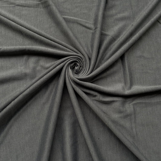 Plain Jersey Hijab | Grey Glow