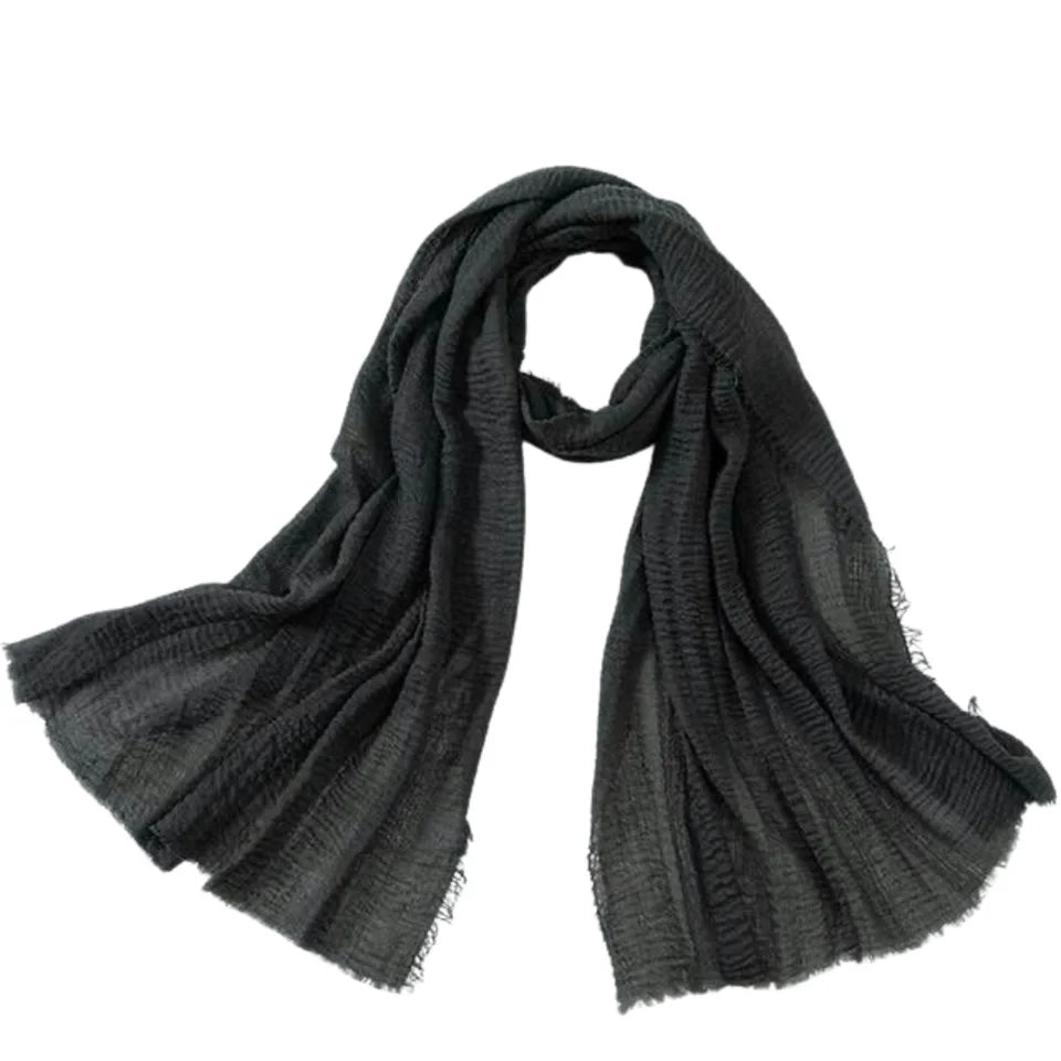 Crimps Hijab | Grey