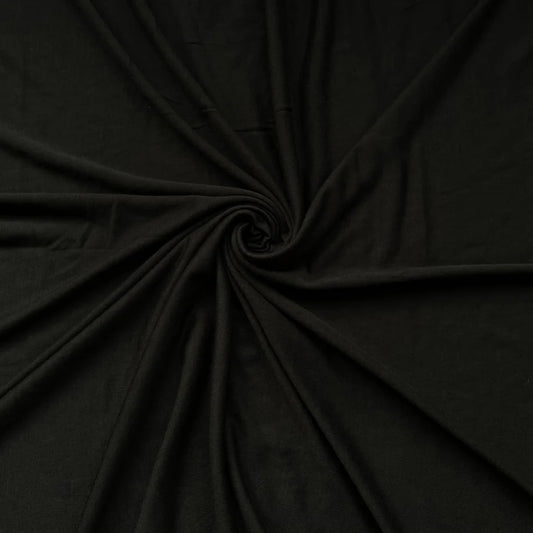 Plain Jersey Hijab | Black