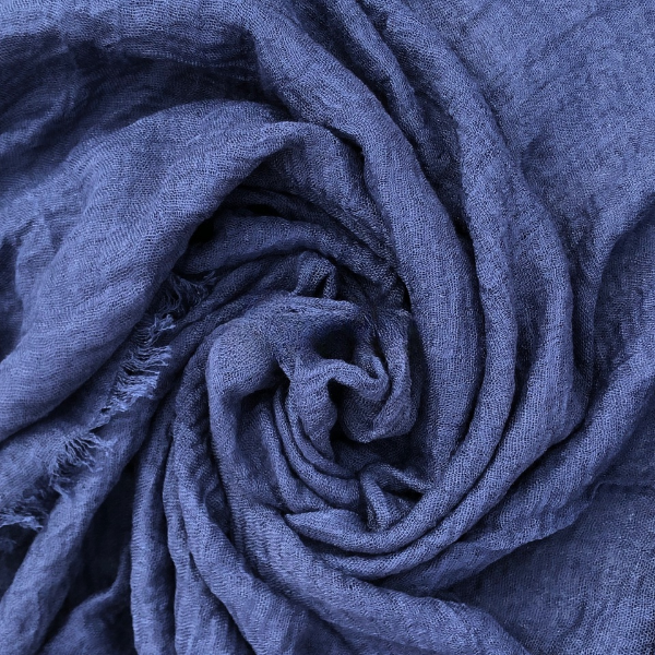 Crimps Hijab | Navy Blue
