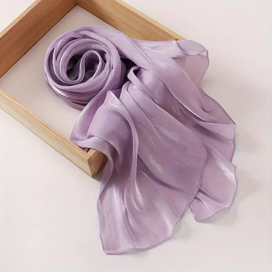 Organza Silk Hijab | Voilet Vibes